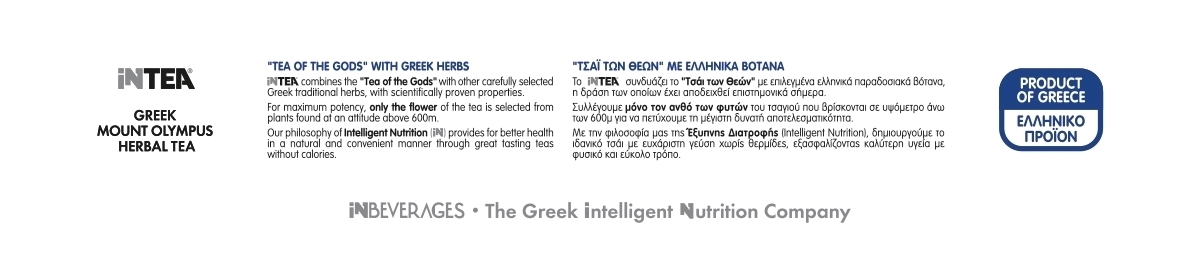 iNTEA Energy | Κουτί 21 τμχ με φακελάκια-πυραμίδες φωτογραφία