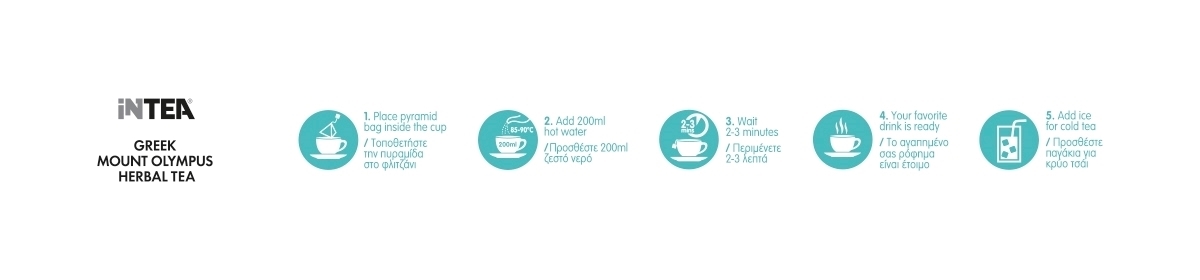 iNTEA Relax | Κουτί 21 τμχ με φακελάκια-πυραμίδες φωτογραφία