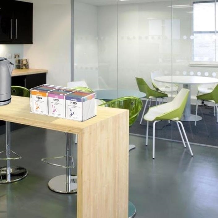 Ακρυλικό κουτί INTEA HORECA 40 φακέλων πυραμίδων φωτογραφία