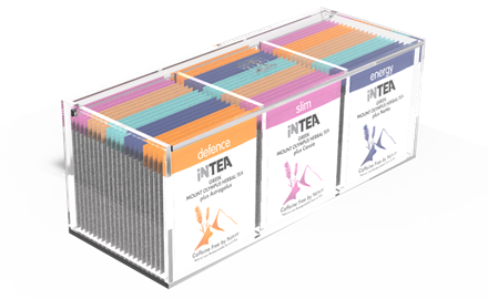 Picture of INTEA Acrylic B2B box with 60 teabags