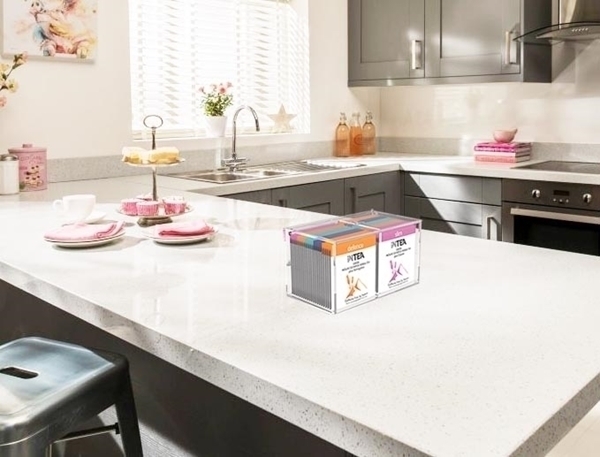 Ακρυλικό κουτί INTEA HORECA με 60 φακελάκια-πυραμίδες φωτογραφία