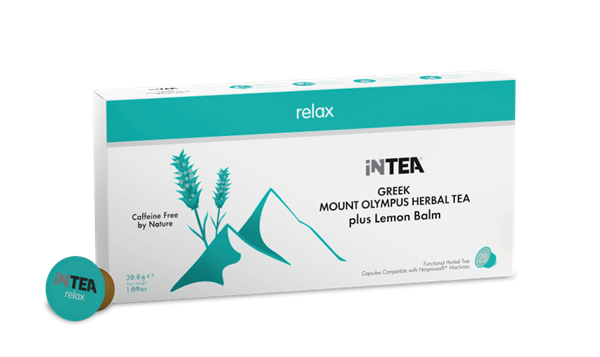 Picture of iNTEA RELAX Mount Olympus Functional Tea | Pack  of 28 Nespresso Capsules