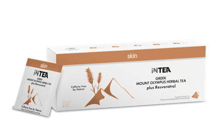 Picture of iNTEA Skin Mount Olympus Functional Tea | Pack of 21 Pyramid Teabags