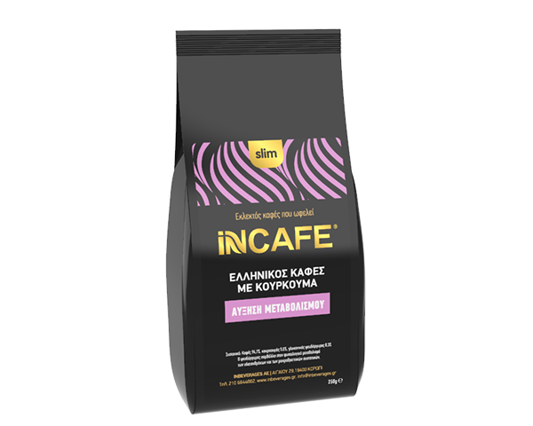 INBEVERAGES iNCAFE Slim ελληνικός καφές 250gr