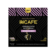 Picture of iNCAFE  'Slim' espresso coffee, 25 Nespresso comp. capsules
