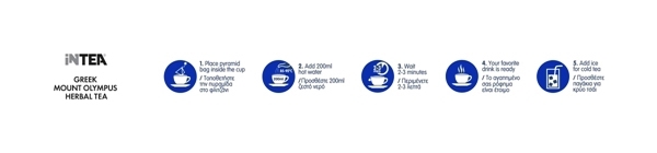 iNTEA Energy | Κουτί 21 τμχ με φακελάκια-πυραμίδες φωτογραφία