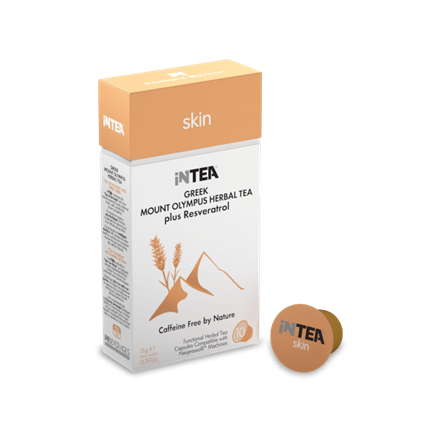 Picture of iNTEA Skin Mount Olympus Functional Tea | B2B pack of 10 Nespresso type capsules