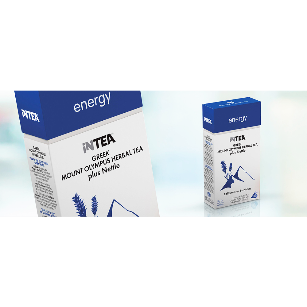 Συσκευασία B2B iNTEA Energy | Κουτί 10 τμχ φακελάκια-πυραμίδες φωτογραφία