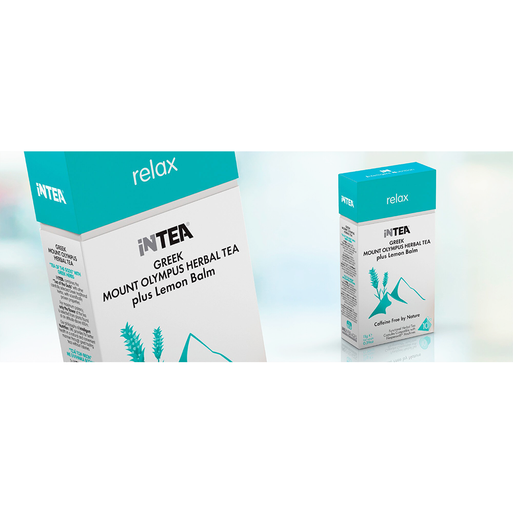 Συσκευασία B2B iNTEA Relax | Κουτί 10 τμχ φακελάκια-πυραμίδες φωτογραφία