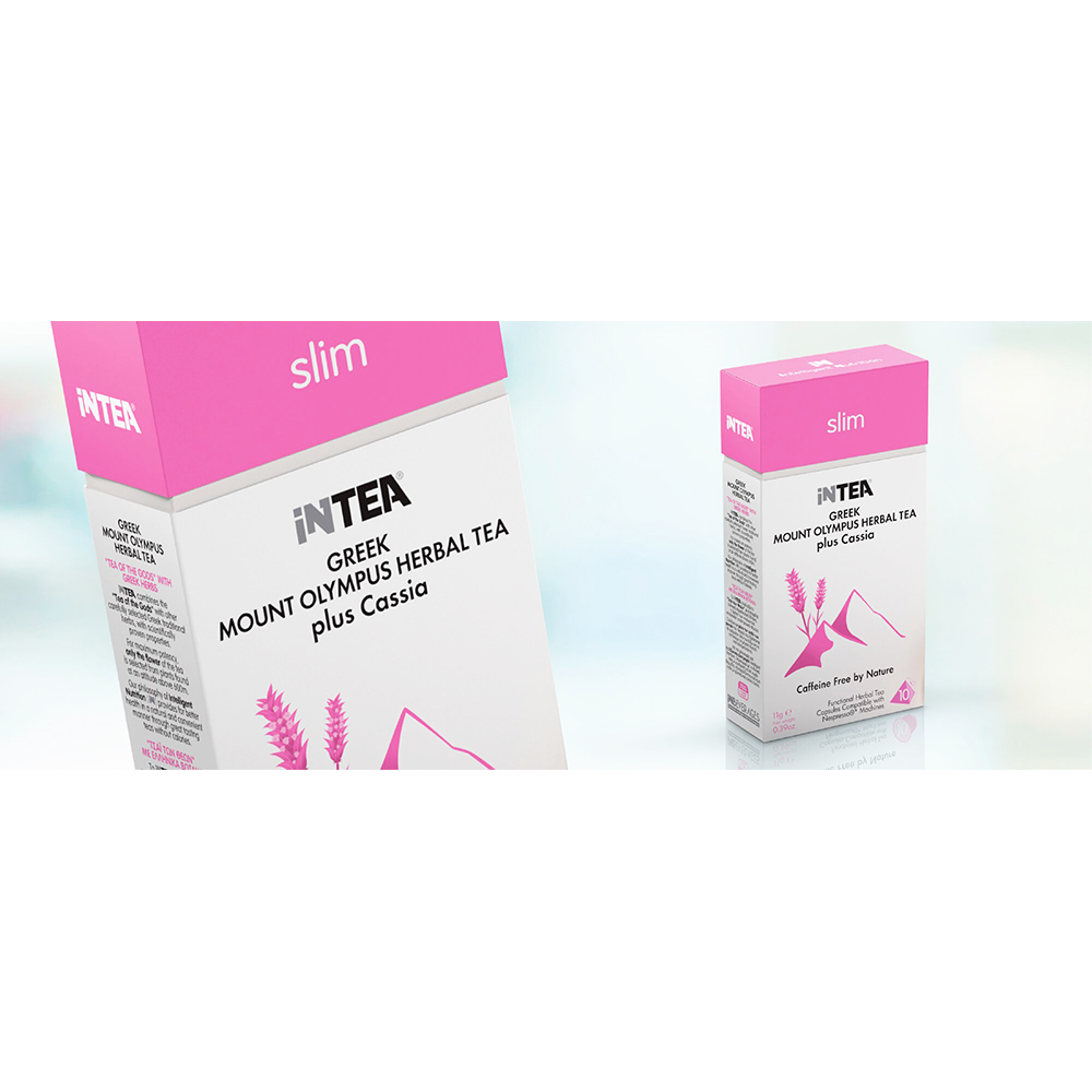 Συσκευασία B2B iNTEA Slim | Κουτί 10 τμχ φακελάκια-πυραμίδες φωτογραφία