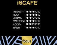 Picture of iNCAFE 'Focus'  espresso coffee, 25 Nespresso comp. capsules