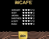 Picture of iNCAFE 'Skin' espresso coffee, 25 Nespresso comp. capsules