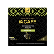 Picture of iNCAFE 'Chill' espresso coffee, 25 Nespresso comp. capsules
