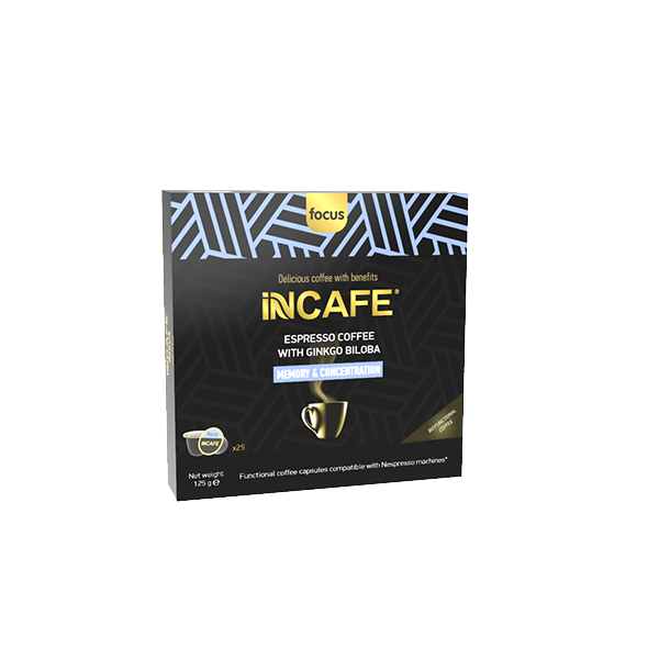 iNCAFE Focus καφές espresso σε κάψουλες τ. Nespresso, 25 τμχ φωτογραφία