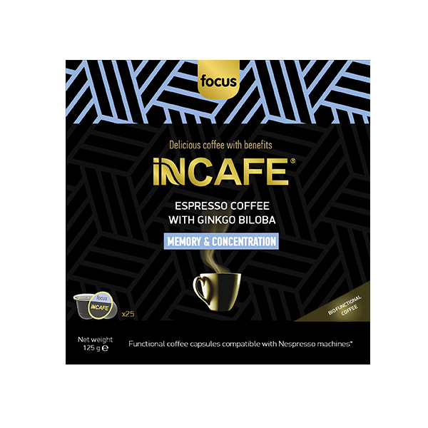 iNCAFE Focus καφές espresso σε κάψουλες τ. Nespresso, 25 τμχ φωτογραφία